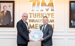 KTSO Başkanı Kamacıoğlu, TİM Başkanı Gülle ile görüştü