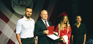 Töre, Atatürk Öğretmen Akademisi mezuniyet törenine katıldı