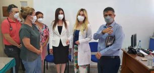 Sağlık Bakanı Altuğra, Kurban Bayramı nedeniyle Girne Dr. Akçiçek Hastanesi’ni ziyaret etti 