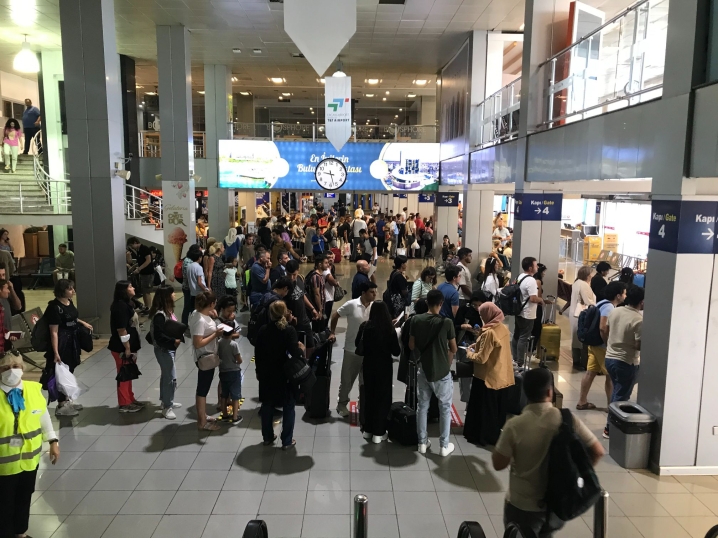 Ercan Havalimanı’nda Kurban Bayramı trafiği
