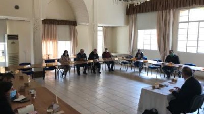 Bazı Kıbrıslı Türk ve Kıbrıslı Rum siyasi partileri Ledra Palace’ta bir araya geldi