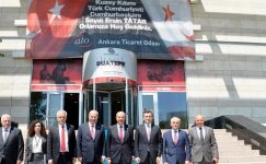 Cumhurbaşkanı Tatar, Ankara Ticaret Odası’nı  ziyaret etti