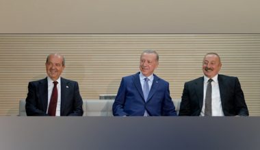 Cumhurbaşkanı Tatar, Erdoğan ve devlet başkanlarıyla bir araya geldi
