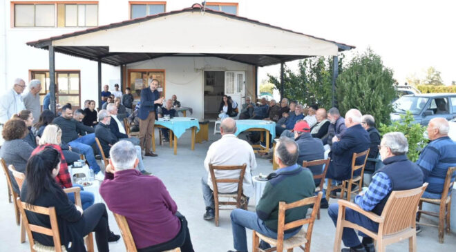 HP, deprem nedeniyle ara verdiği bölge ziyaretlerine Gaziveren’le yeniden başladı