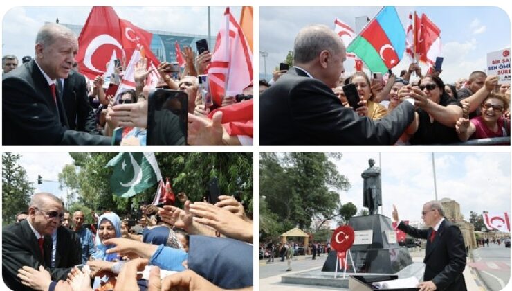 TC Cumhurbaşkanı Erdoğan’dan KKTC’ye teşekkür