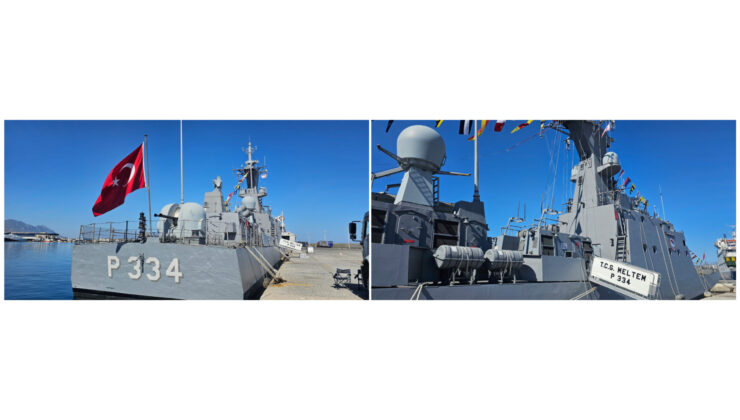 TCG Meltem Girne, TCG Bartın ise Gazimağusa limanında halkın ziyaretine açıldı