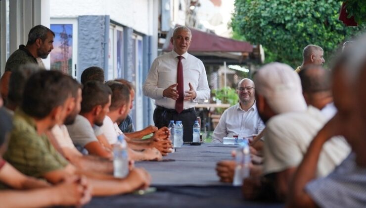 Taçoy, KKTC Şanlıurfa Kültür ve Dayanışma Derneği ile görüştü