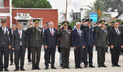 Atatürk, Güzelyurt’ta düzenlenen törenle anıldı