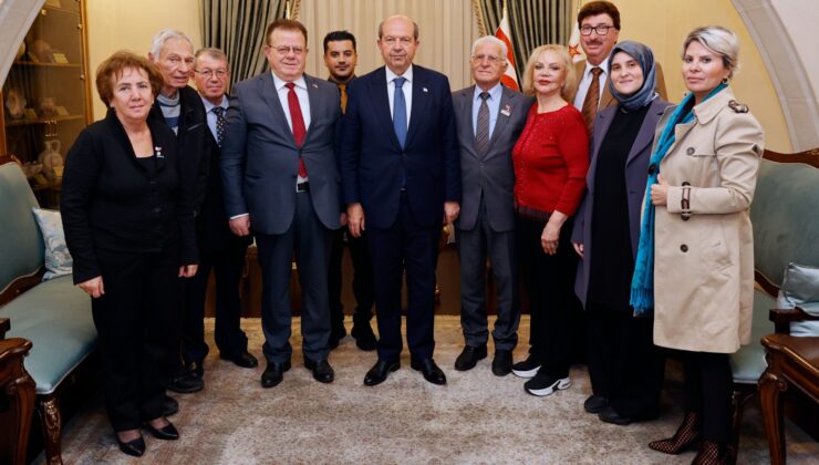 Cumhurbaşkanı Tatar’a “İnsan Hakları Bağımsızlık Onursal Ödülü”