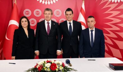 BRTK ile BAY-SEN arasında 2025-2026 yılı Toplu İş Sözleşmesi imzalandı.. Baṣbakan Üstel: BRTK Yasası’nı en kısa sürede tamamlayarak Meclis’ten geçireceğiz